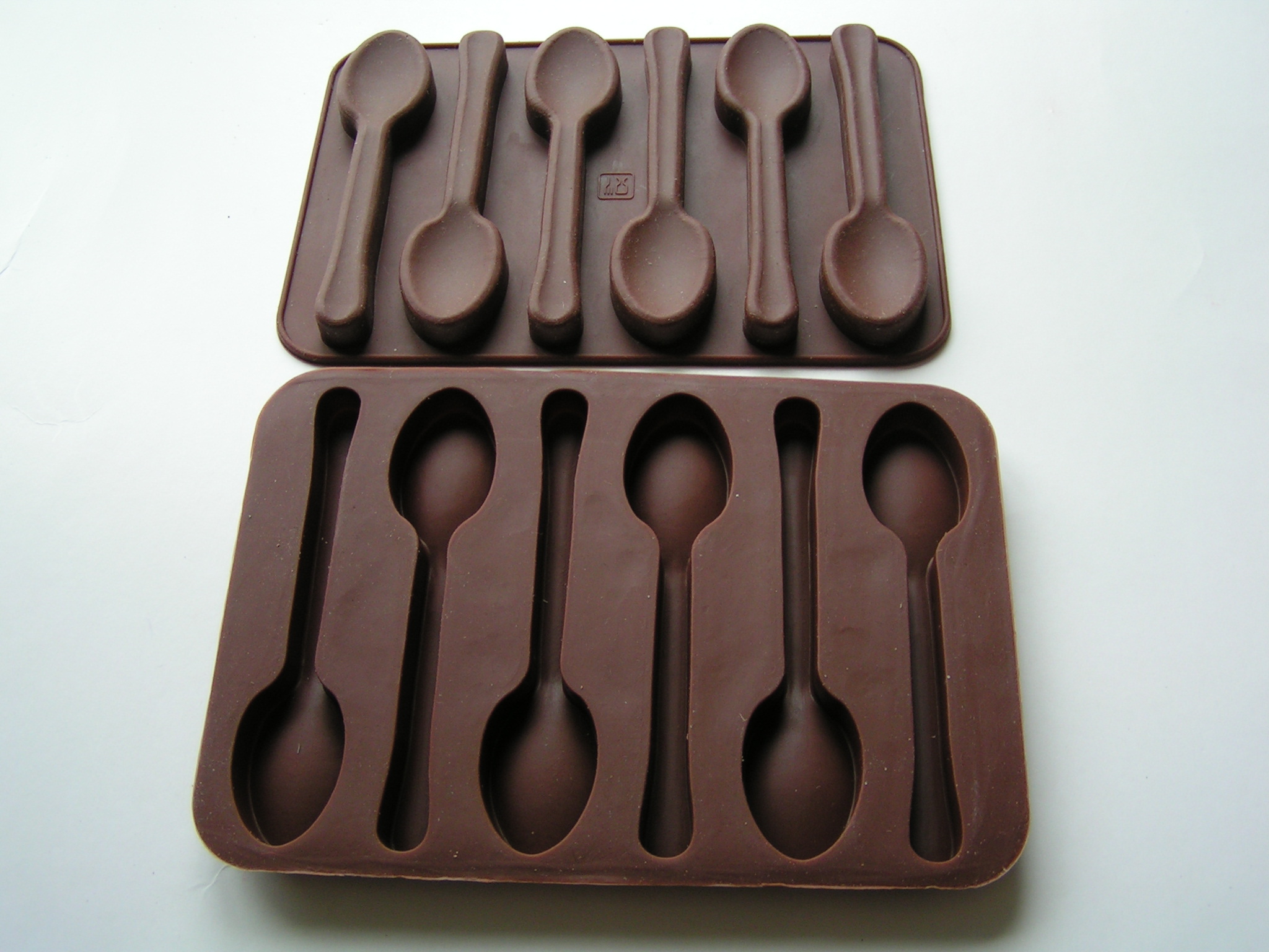 Choklad form sked